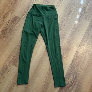 Green High-Waisted Leggings